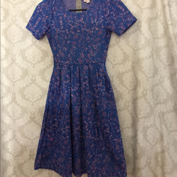 LuLaRoe High Waisted Dress XXS - Picture 3 of 8